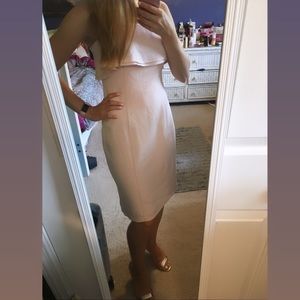 NWOT Karl Lagerfeld Cocktail Dress in Light Pink